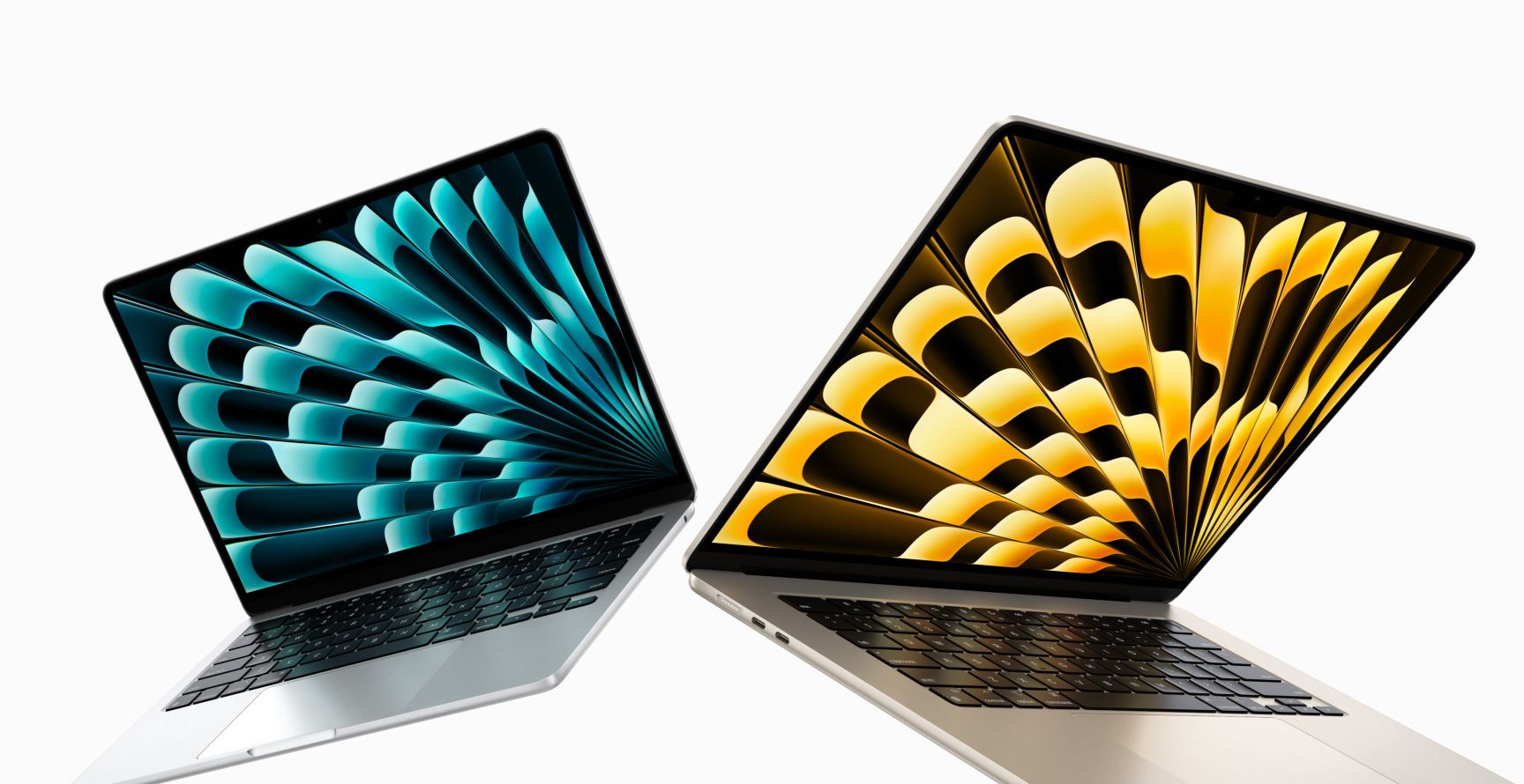 MacBook Air 13" and 15" with M2 - design hero (Apple)