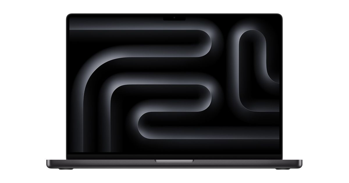 16-inch MacBook Pro (M3 Max) Space Black – hero image