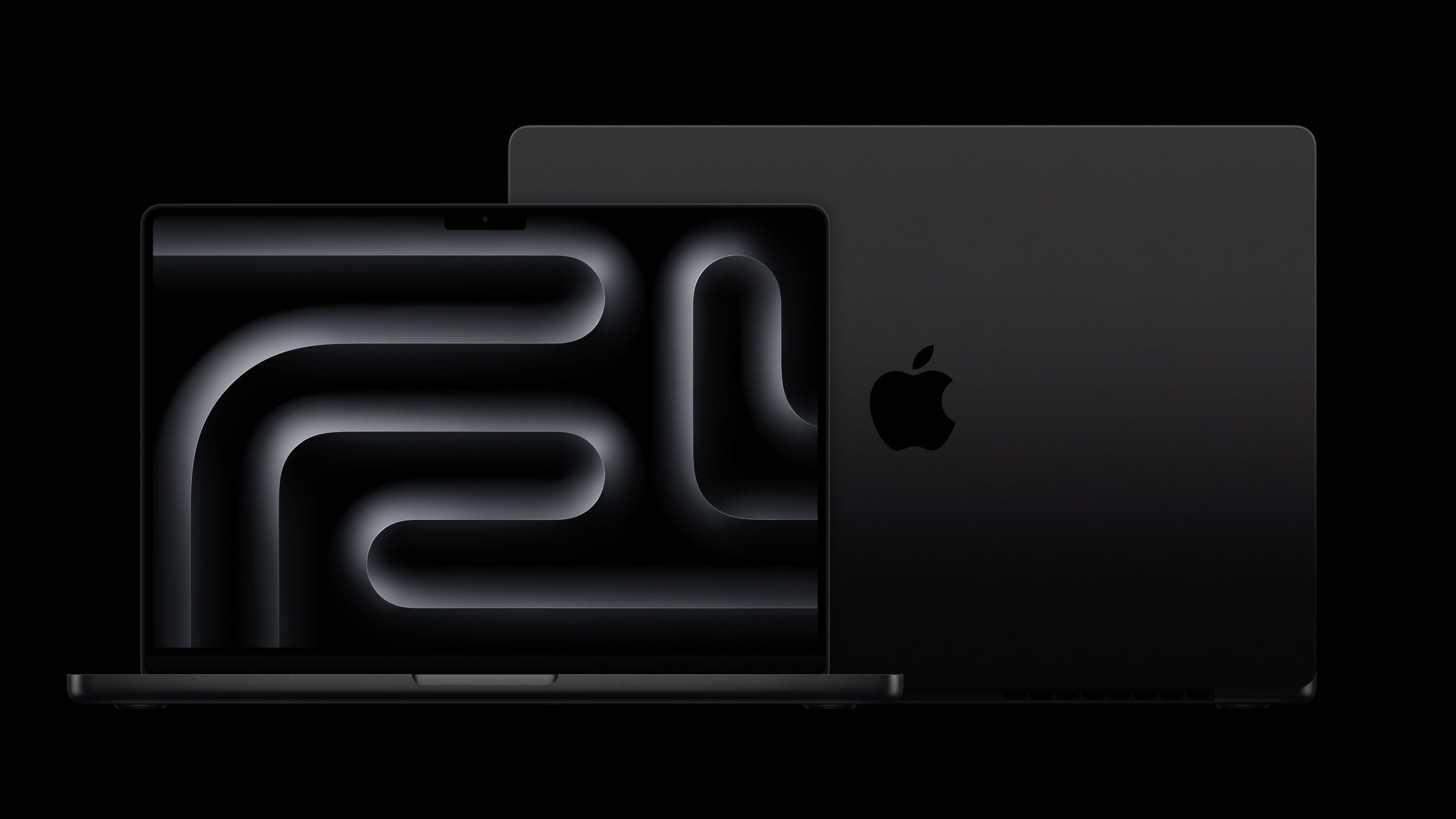 MacBook Pro with M3 chips (press image, 2-up)