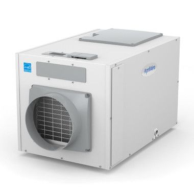 AprilAire E130 Pro 130-Pint Whole-House Dehumidifier with Model 76 Control, Automatic On/Off, White