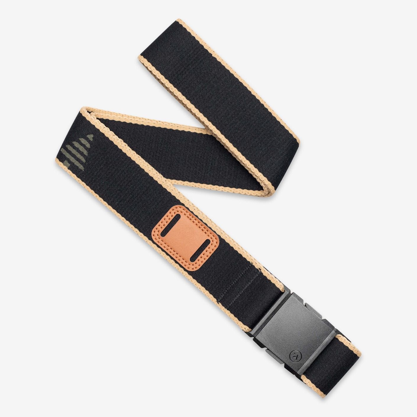 Arcade Belts Blackwood Belt - Black/Sand Hero Shot