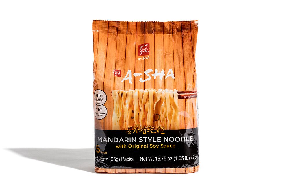 Mandarin Medium Noodles - original flavor (5-pack) hero image