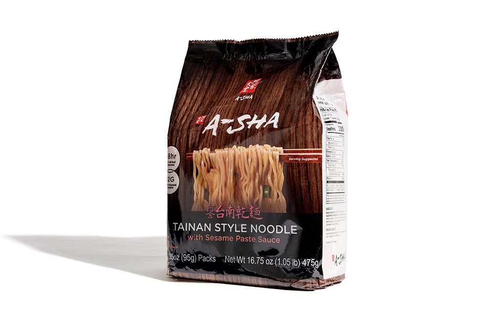 A-Sha Tainan Sesame (alternate angle/back) – A-Sha Foods USA