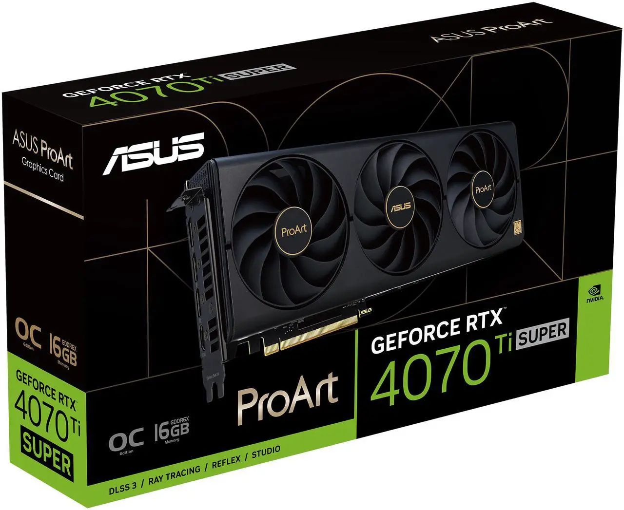 ASUS ProArt GeForce RTX 4070 Ti SUPER OC Edition - product image