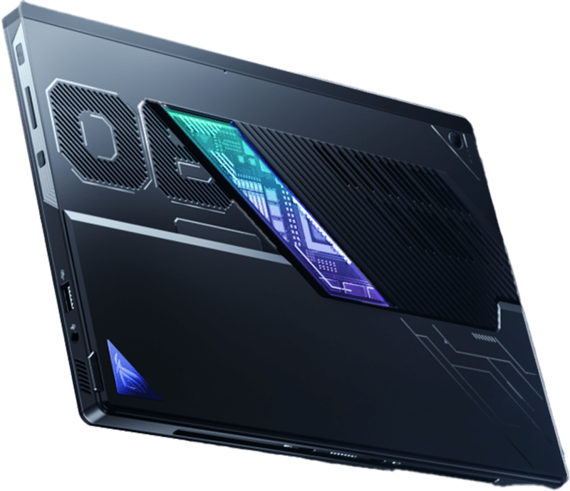 ROG Flow Z13 (2025) product hero (back)