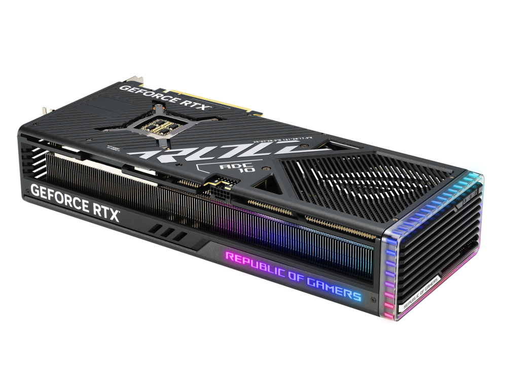 ROG Strix GeForce RTX 4090 OC Edition - gallery shot (alternate angle)