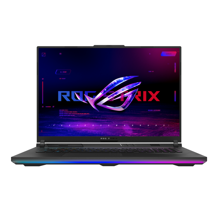 ROG Strix SCAR 18 (2024) gallery angle (open)