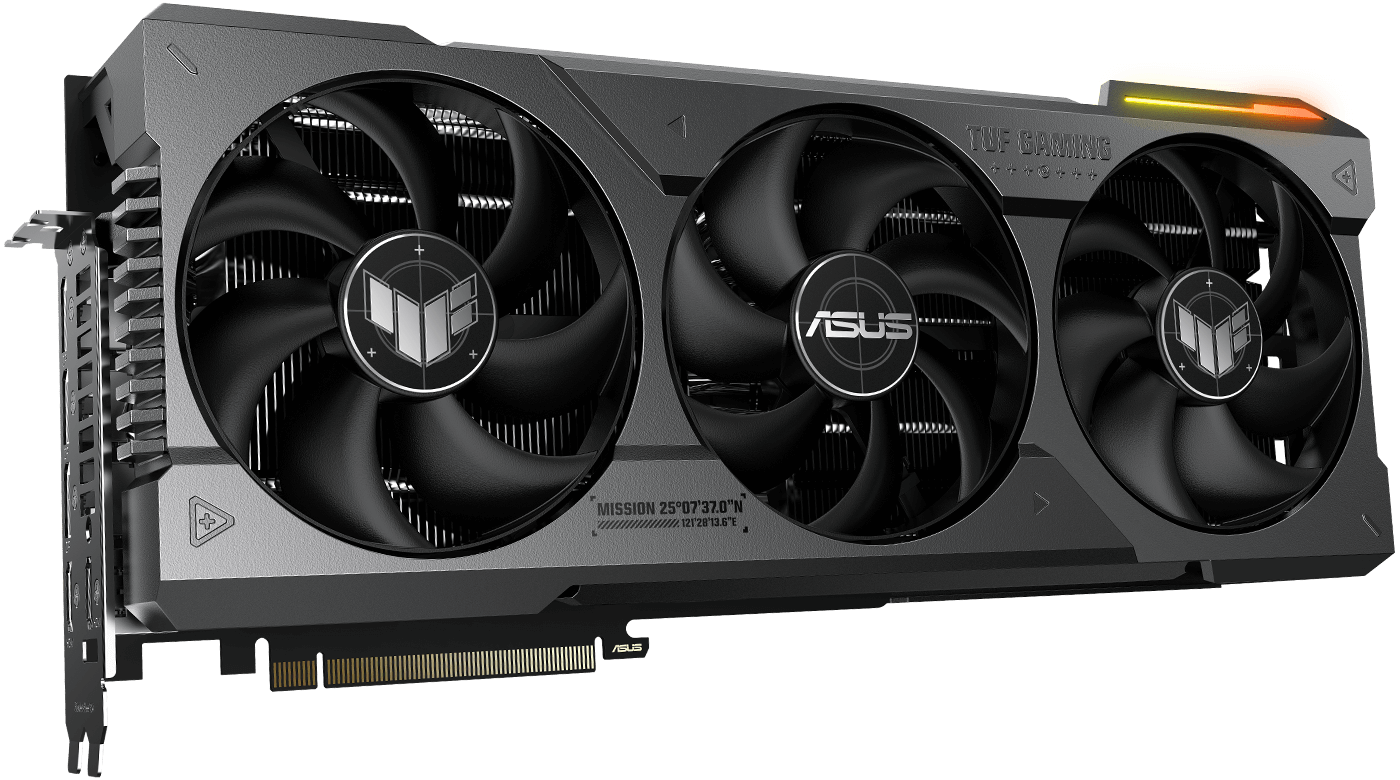 ASUS TUF Gaming GeForce RTX 4090 OC Edition 24GB GDDR6X (hero image)