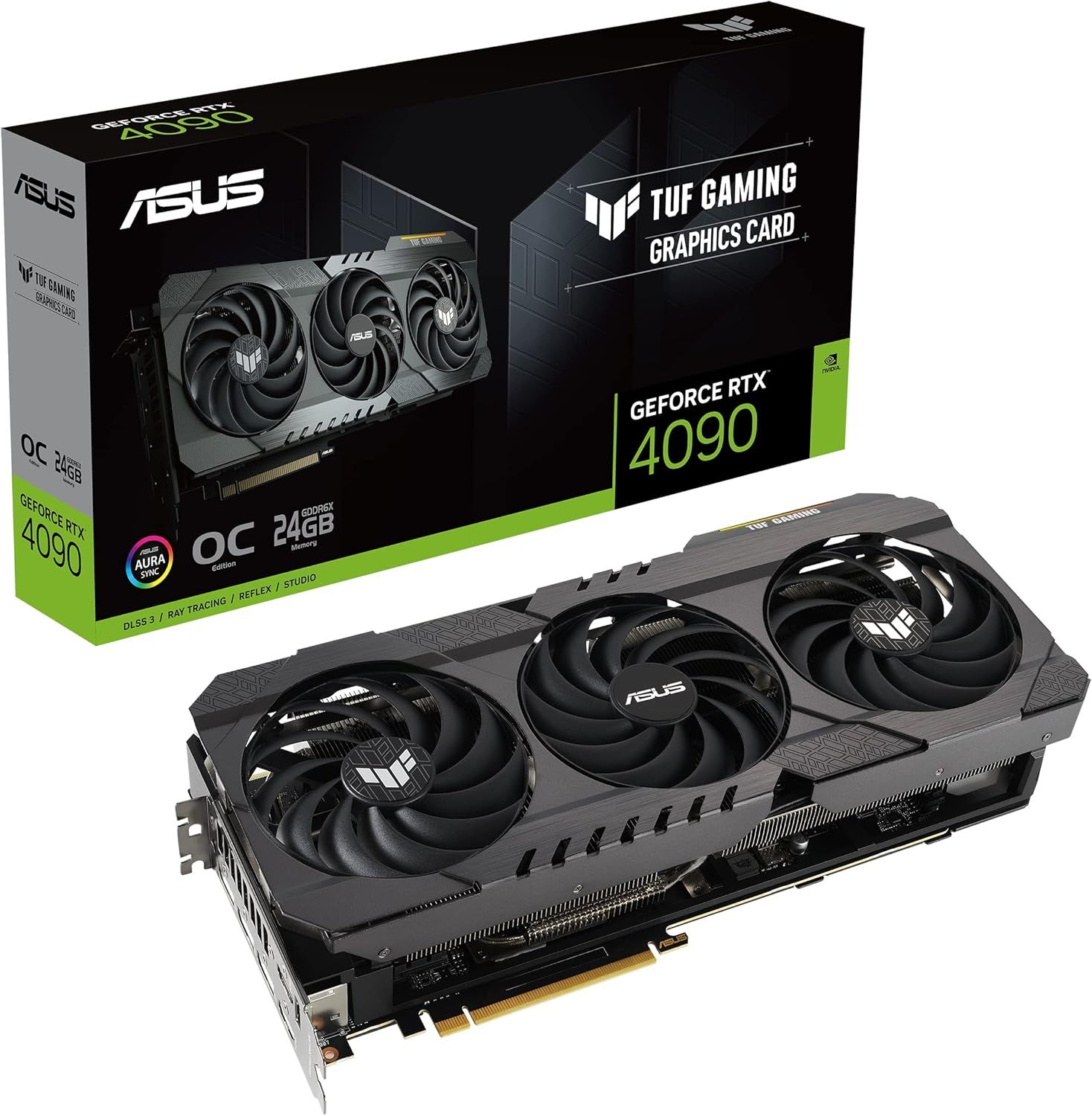 ASUS TUF Gaming GeForce RTX 4090 OC Edition (product photo)
