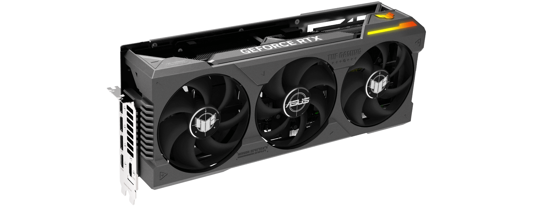 ASUS TUF RTX 4080 SUPER OC – exploded/feature render (shows card clearly)