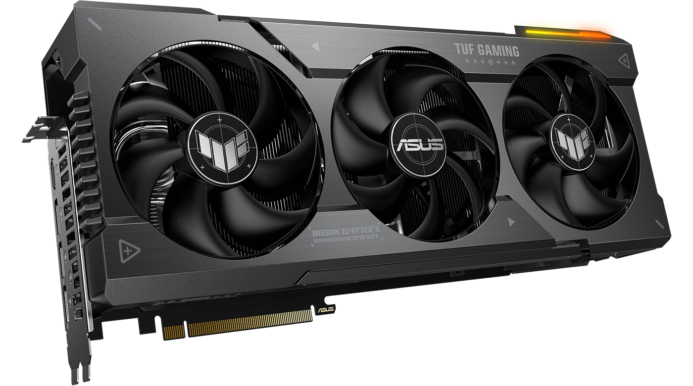ASUS TUF Gaming Radeon RX 7900 XTX OC Edition (hero/product render)