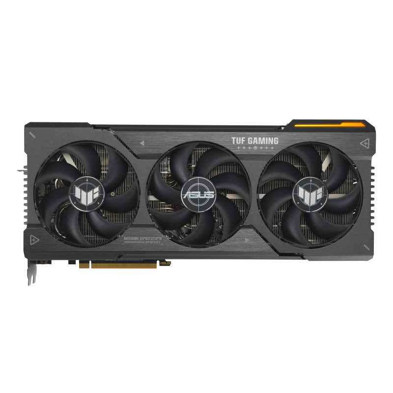 ASUS TUF RX7900XTX-O24G-GAMING product image (angle view)
