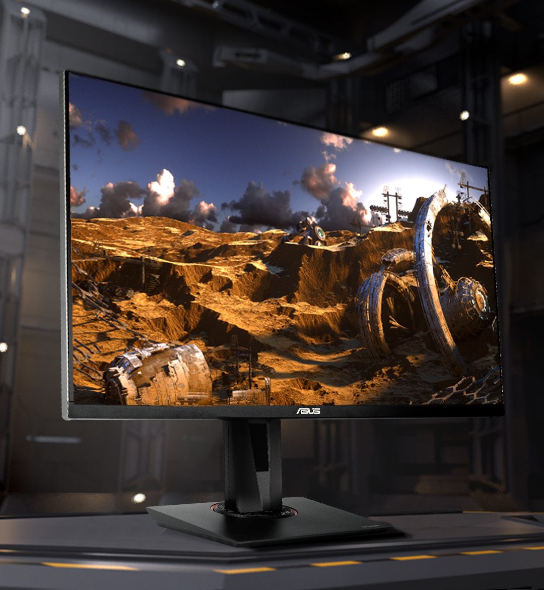 ASUS TUF Gaming VG27AQ lifestyle/hero image