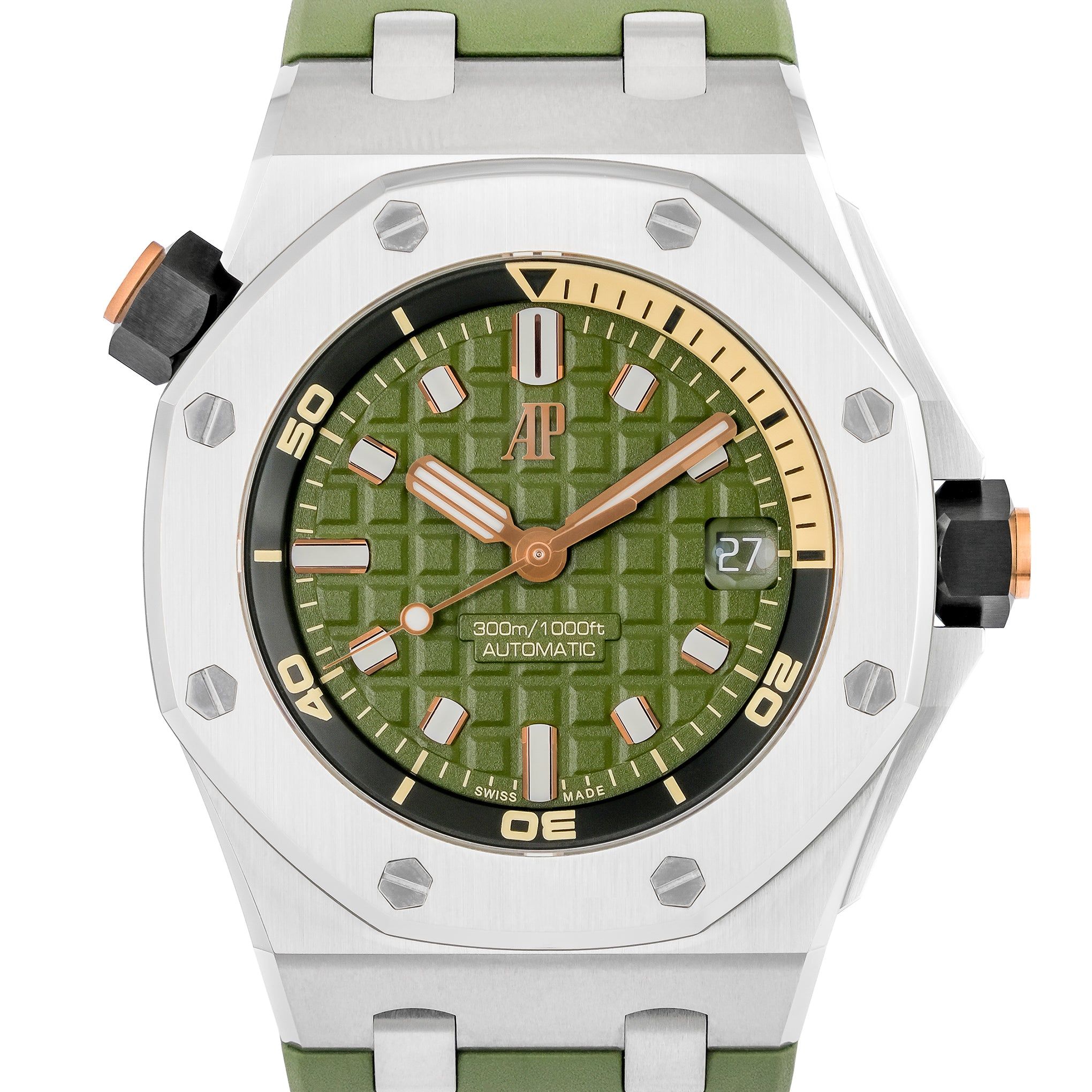Audemars Piguet Royal Oak Offshore Diver 15720ST.OO.A052CA.01 - Kings Hill Jewellery