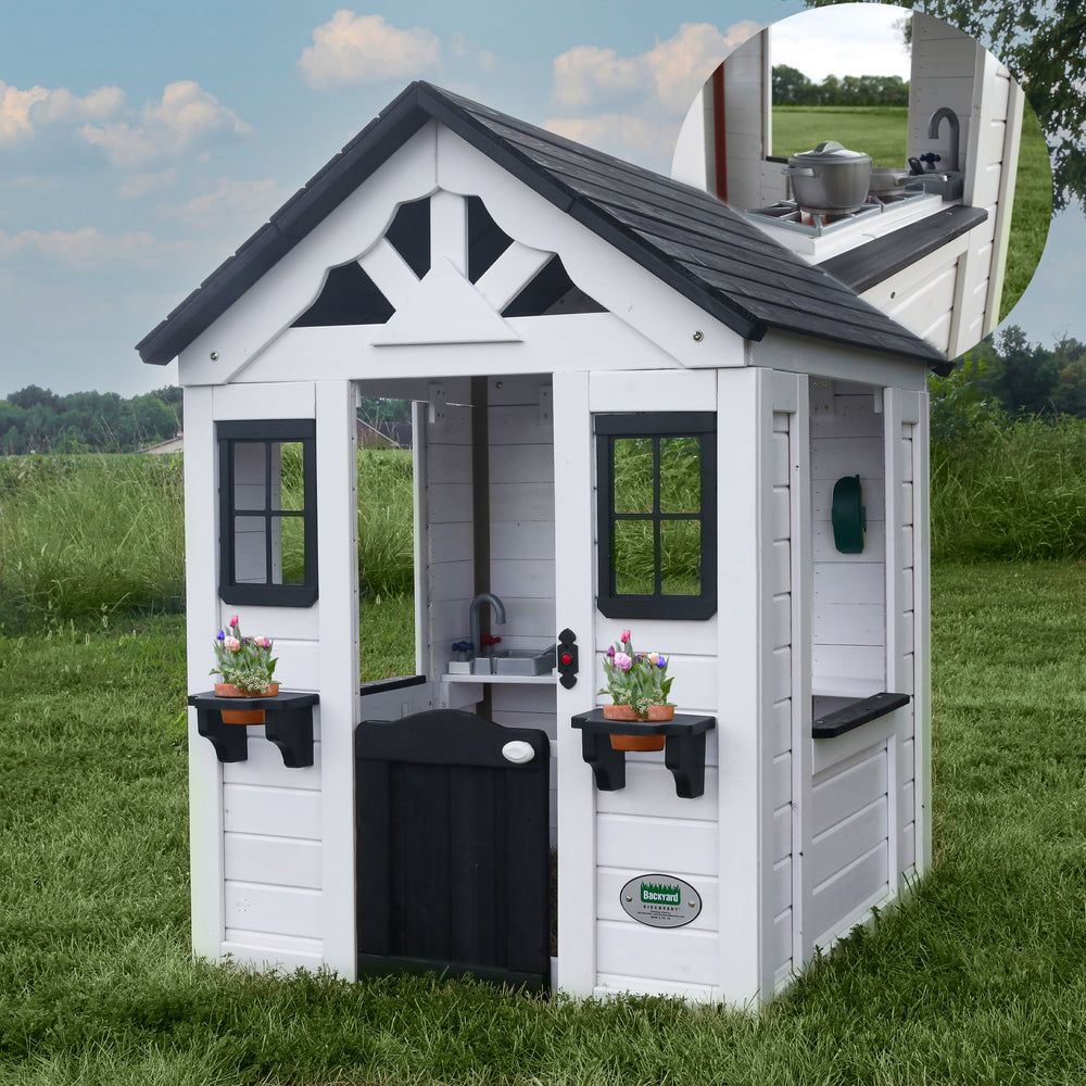 Sweetwater Playhouse - White Backyard Discovery