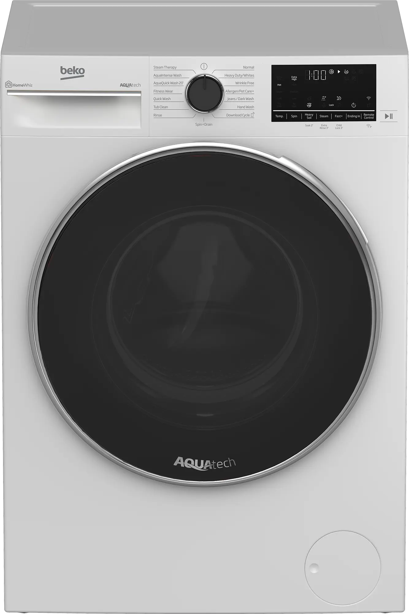 Beko WFTV10733XC 24" Front Load Washer White