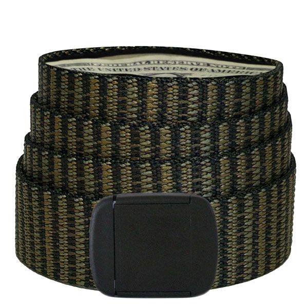 Bison Designs 30mm T Lock Money Belt - Black