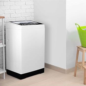 Amazon.com: BLACK+DECKER Small Portable Washer, Washing Machine for  Household Use, Portable Washer 1.7 cu.Ft with 8 Cycles, Transparent Lid &  LED Display : Appliances