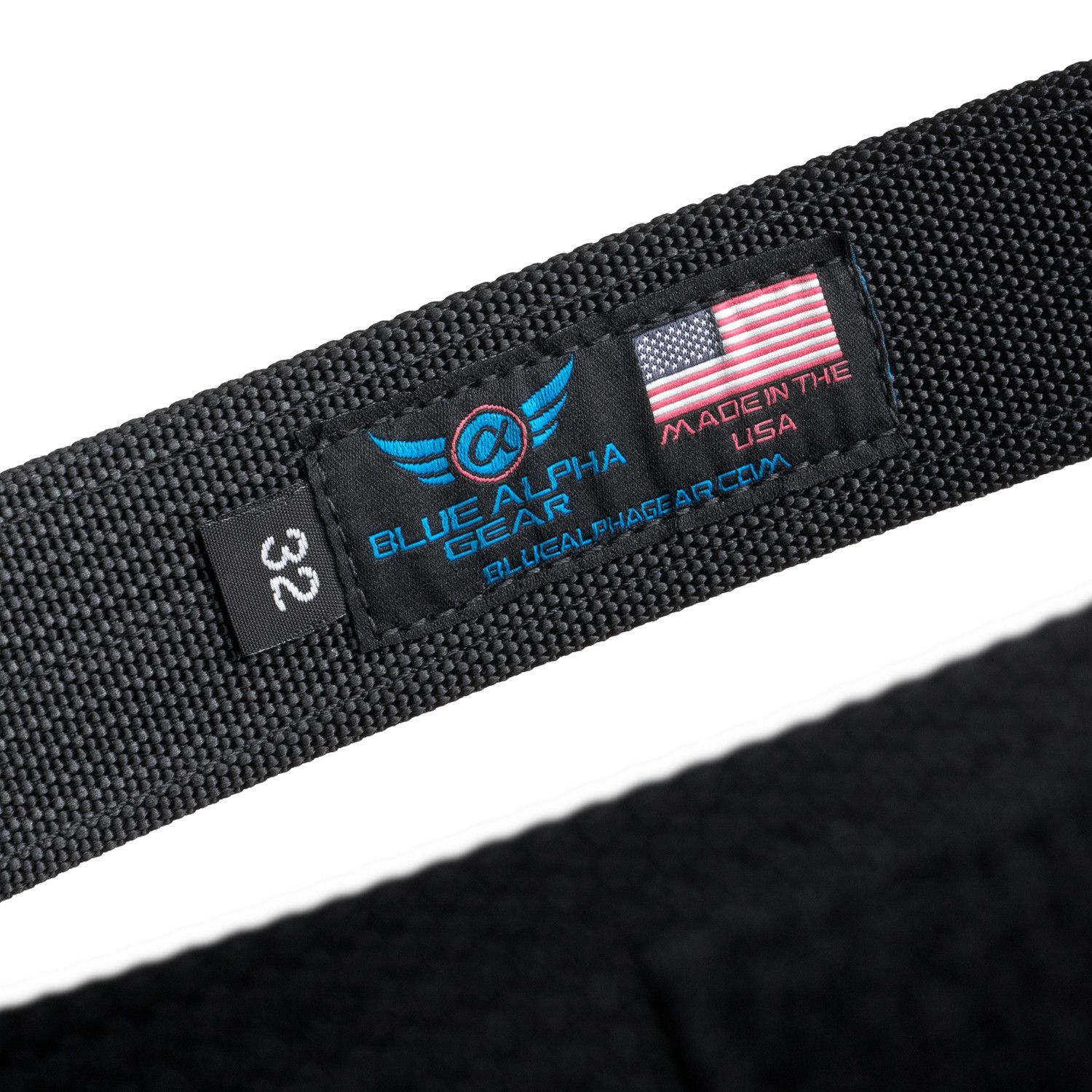 Blue Alpha Hybrid EDC Belt Black