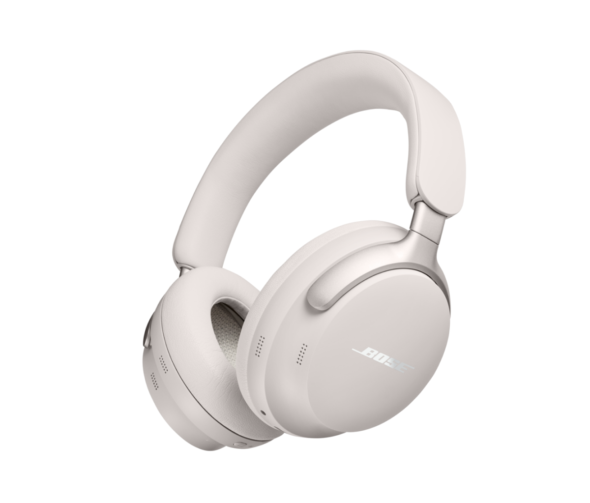 QuietComfort Ultra Wireless Noise Cancelling Headphones – White Smoke (gallery image)