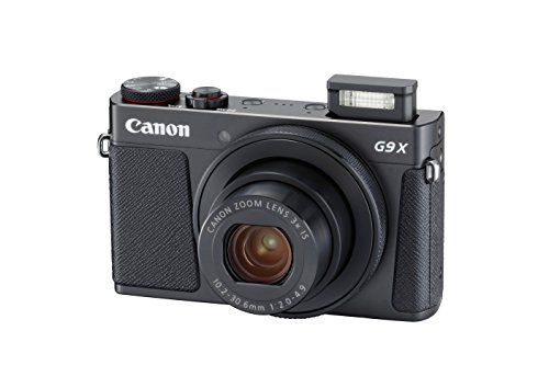 Canon PowerShot G9 X Mark II Compact Digital Camera w/1 Inch Sensor and 3inch LCD – Wi-Fi, NFC, Bluetooth Enabled (Black)