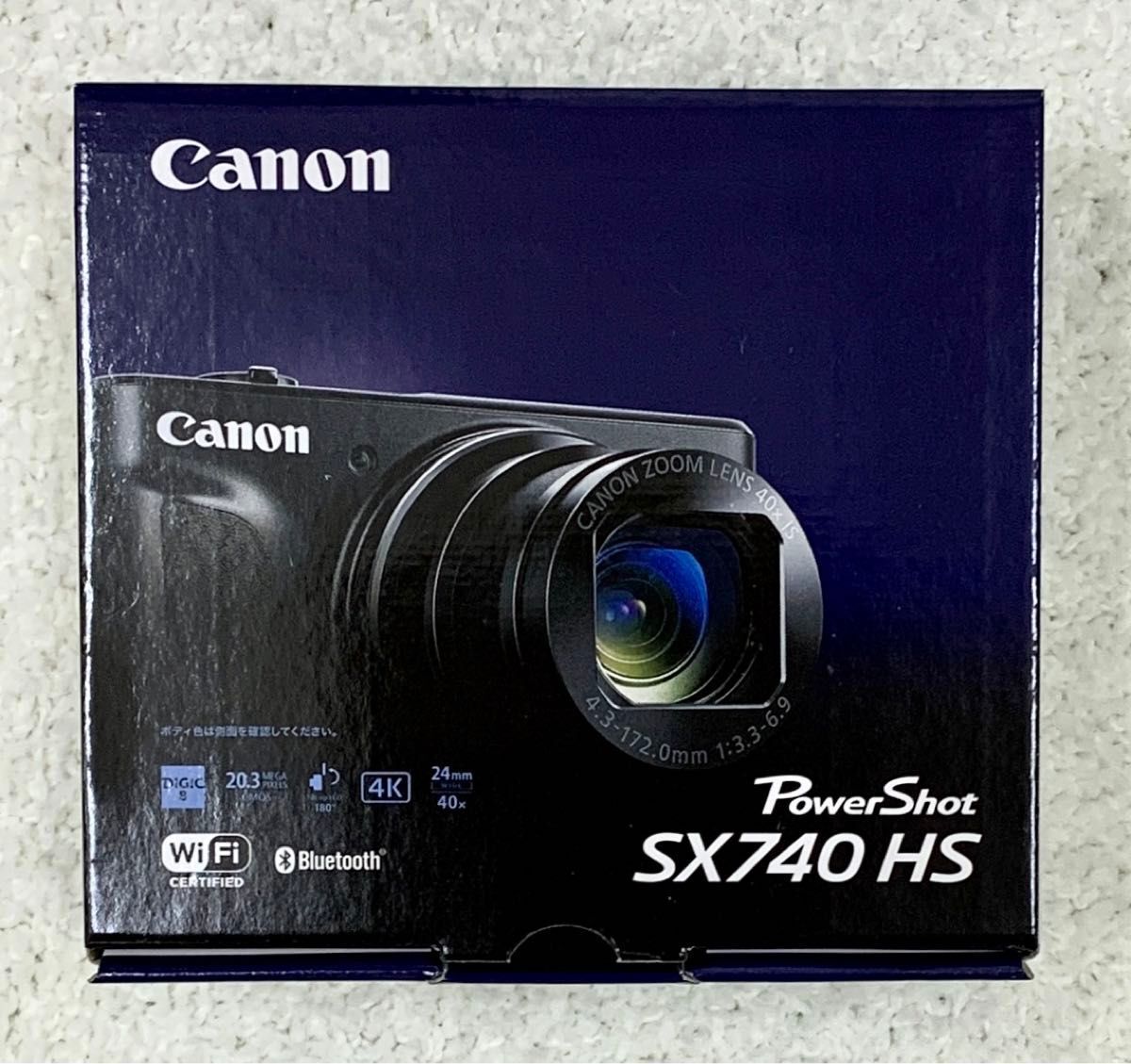 Canon PowerShot SX740 HS Silver Compact Digital Camera Zoom Lens Box JPN |  eBay