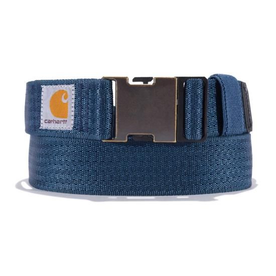 Carhartt Rugged Flex Nylon Webbing Belt in Dark Blue