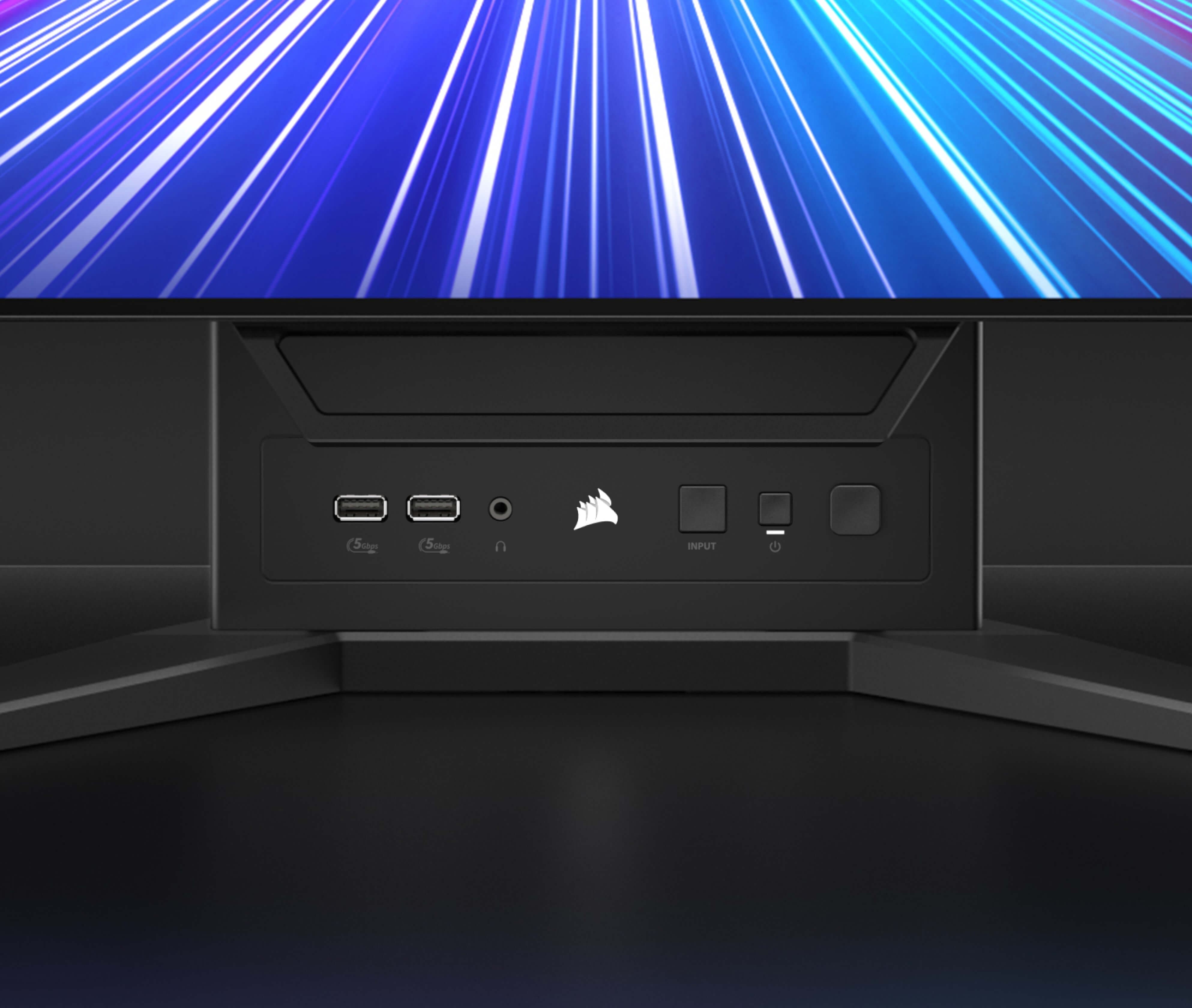 XENEON FLEX 45WQHD240 device front (official Corsair PDP asset)