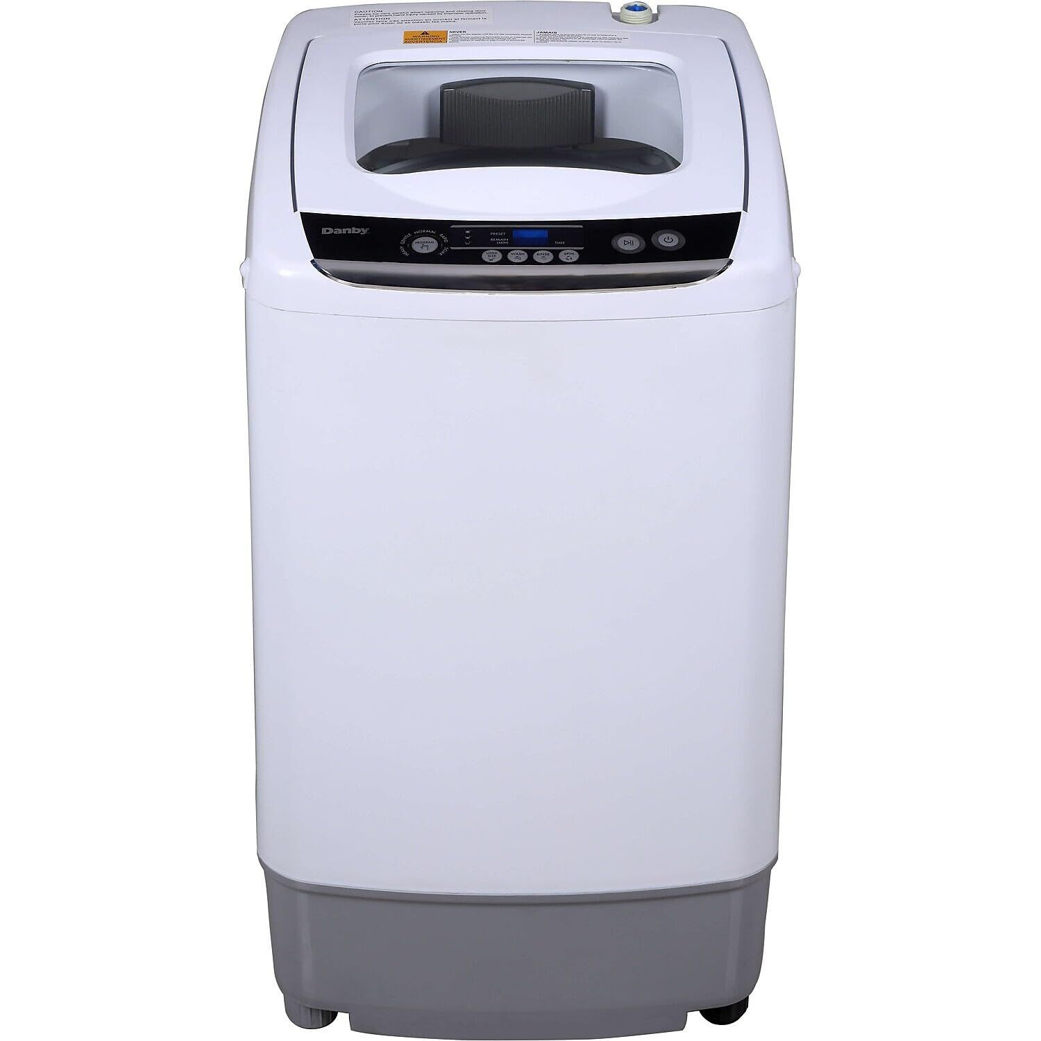 Amazon.com: Danby DWM030WDB-6 0.9 Cu Ft Compact Top Load Washer, Apartment Size Washing Machine with 6.6 lbs Washing Capacity, Stainless Steel Drum and 5 Washing Cycles : Appliances