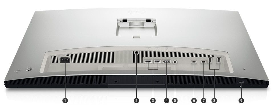 Dell UltraSharp UP3221Q official image (front/rear view module)