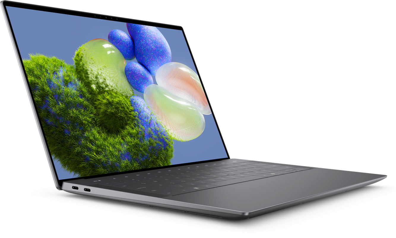 Dell XPS 14 (9440) official angle view (graphite)