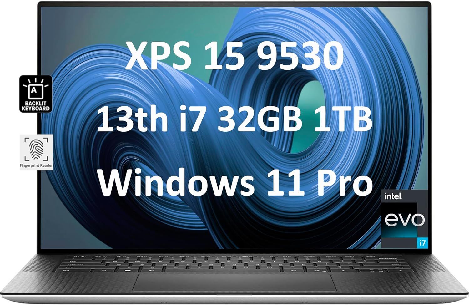 Dell XPS 15 9530 product photo (high-res)