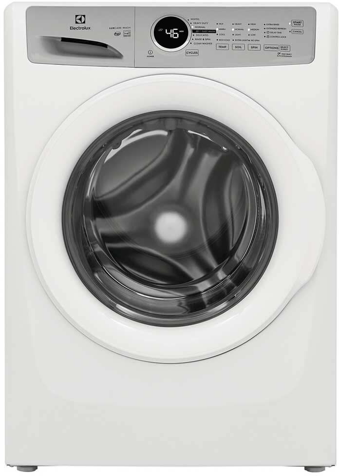 Electrolux ELWADRE3373 Stacked Front Load Washer and Electric Dryer Set in White
