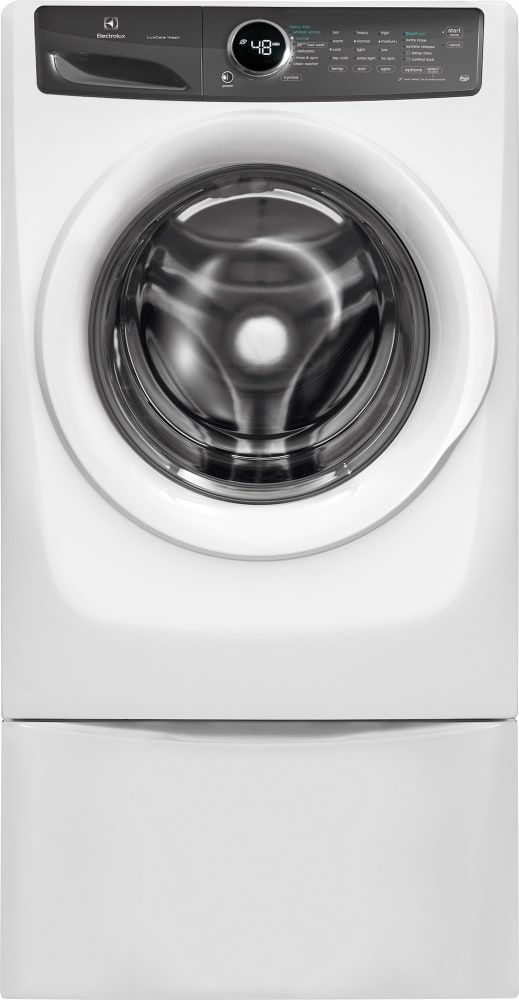 Electrolux EFLW427UIW 27 Inch Front Load Washer with 4.3 Cu. Ft. Capacity,  LuxCare® Wash System, Perfect Balance® System, 7 Wash Cycles, 20-Minute  Fast Wash, StainTreat™, and ENERGY STAR®