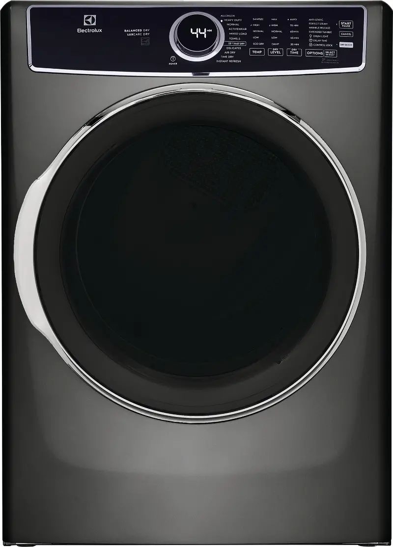 Electrolux 8 cu ft Electric Dryer - Titanium, ELF7637AT