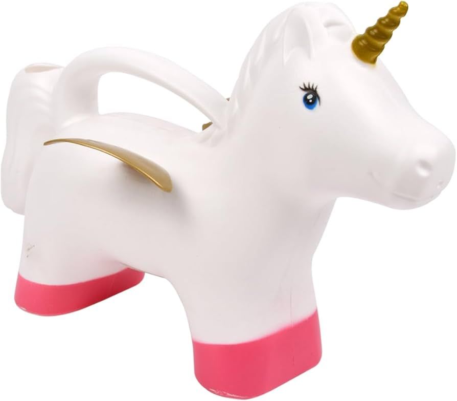 Amazon.com: Fallen Fruits TG252 Unicorn Watering Can, White : Patio, Lawn &  Garden