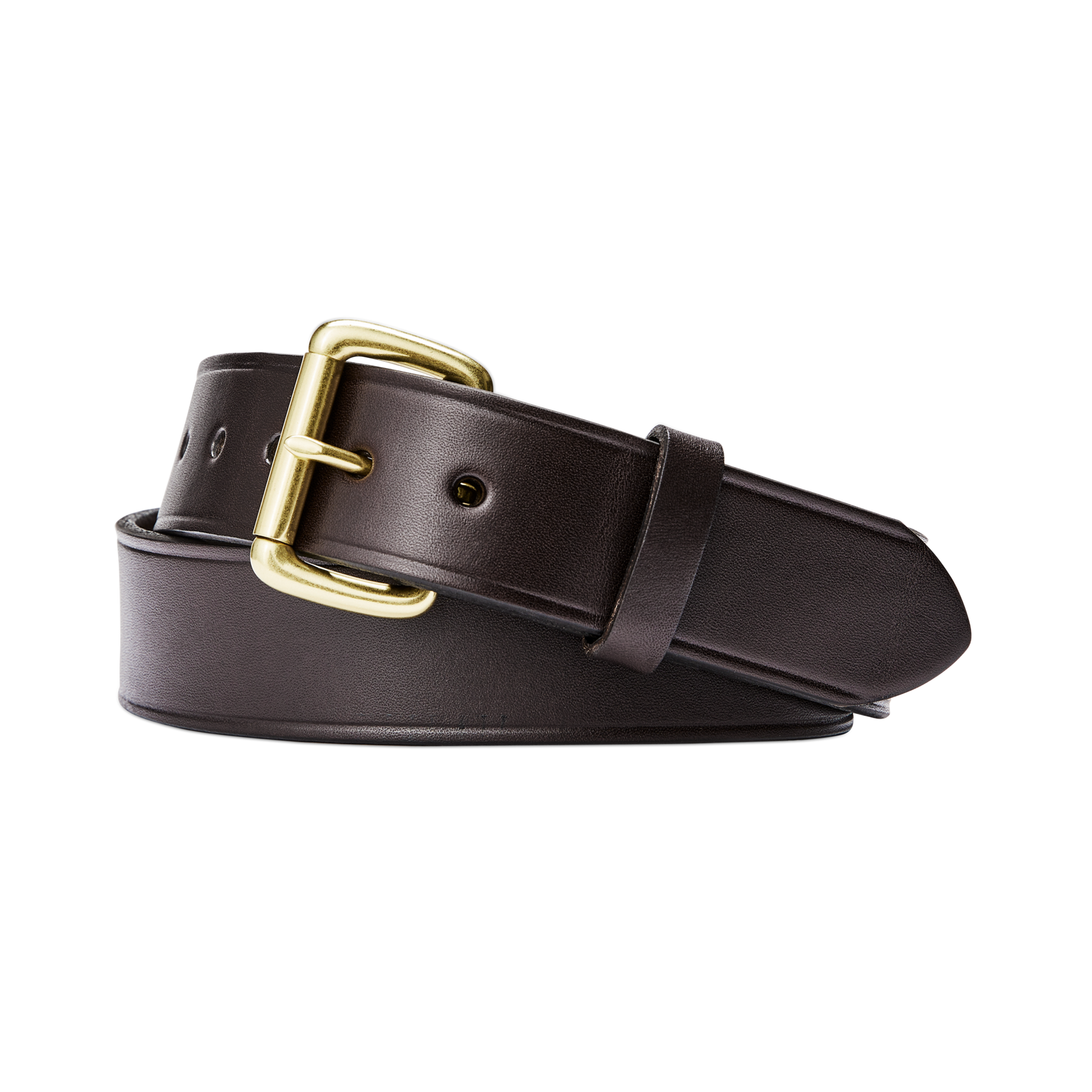 Filson 1-1/2" Bridle Leather Belt - Straight Shot