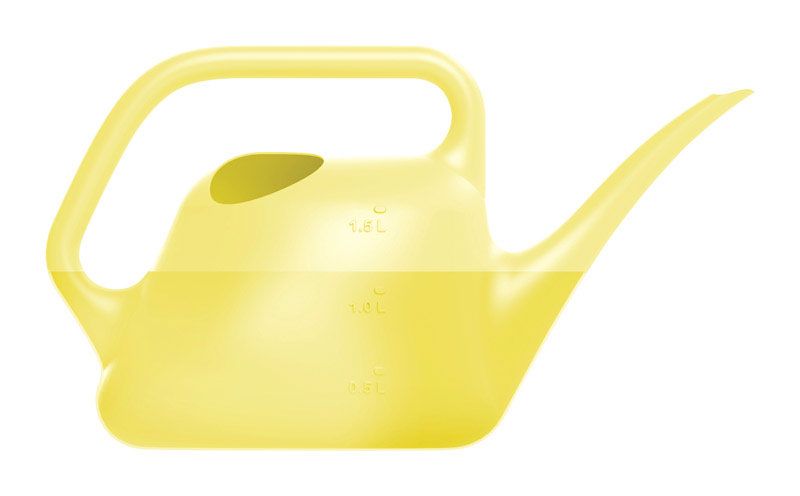 Fiskars 1.5 L Resin Yellow Watering Can