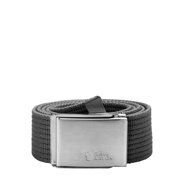 Fjallraven Canvas Belt - Dark Grey