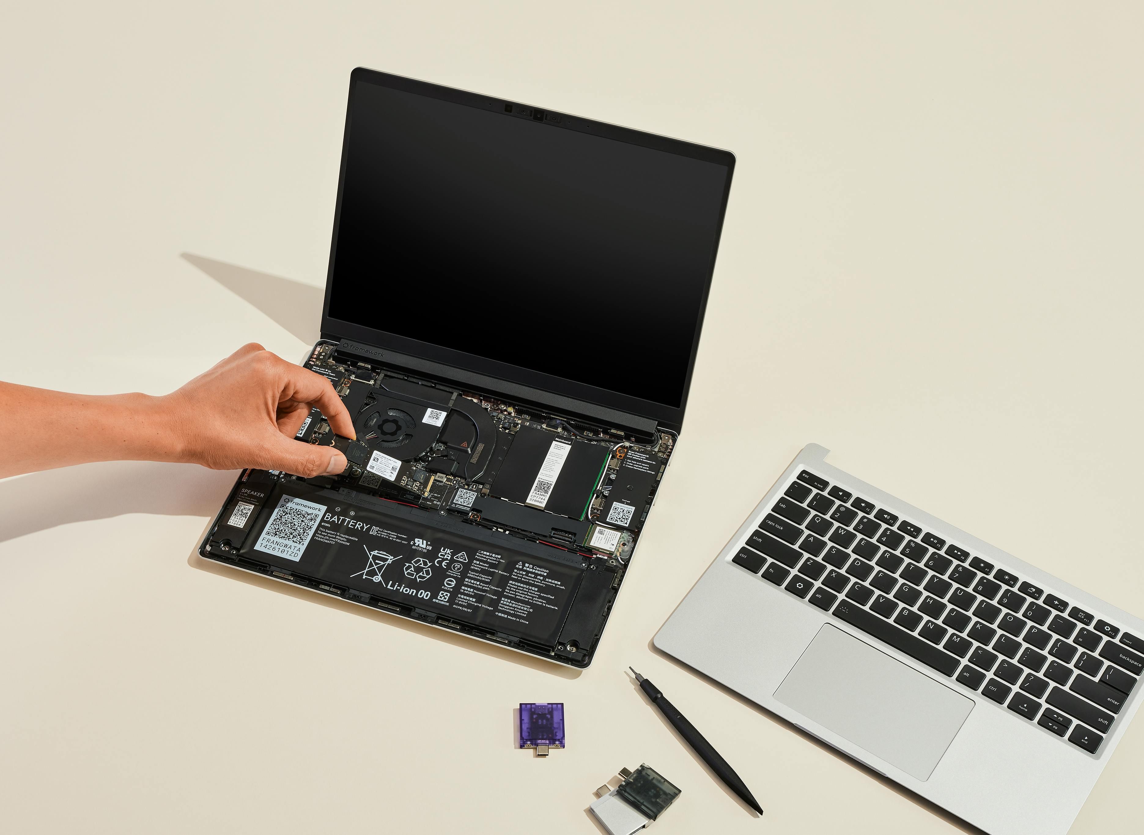 Introducing the Framework Laptop 13 powered by AMD Ryzen (Hero)