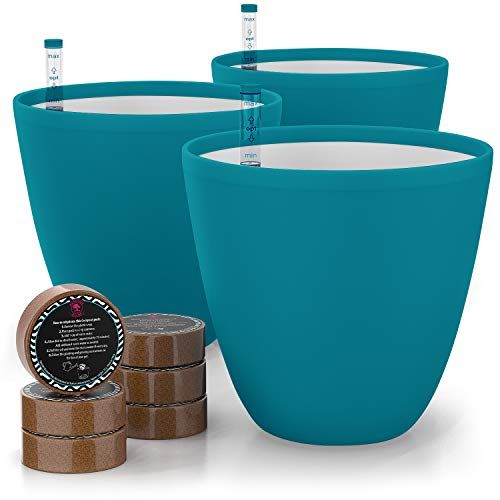 Gardenix Decor 7 Self Watering planters for Indoor Plants - Flow...