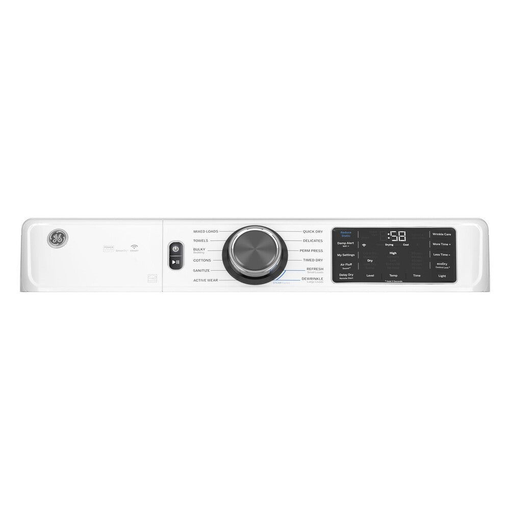 GE 7.8 cu. ft. Electric Dryer GFD65ESSVWW
