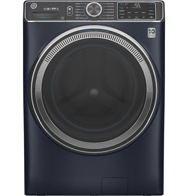 GE® 5.0 cu. ft. Capacity Smart Front Load ENERGY STAR® Steam Washer with SmartDispense™ UltraFresh Vent System with OdorBlock™ and Steam