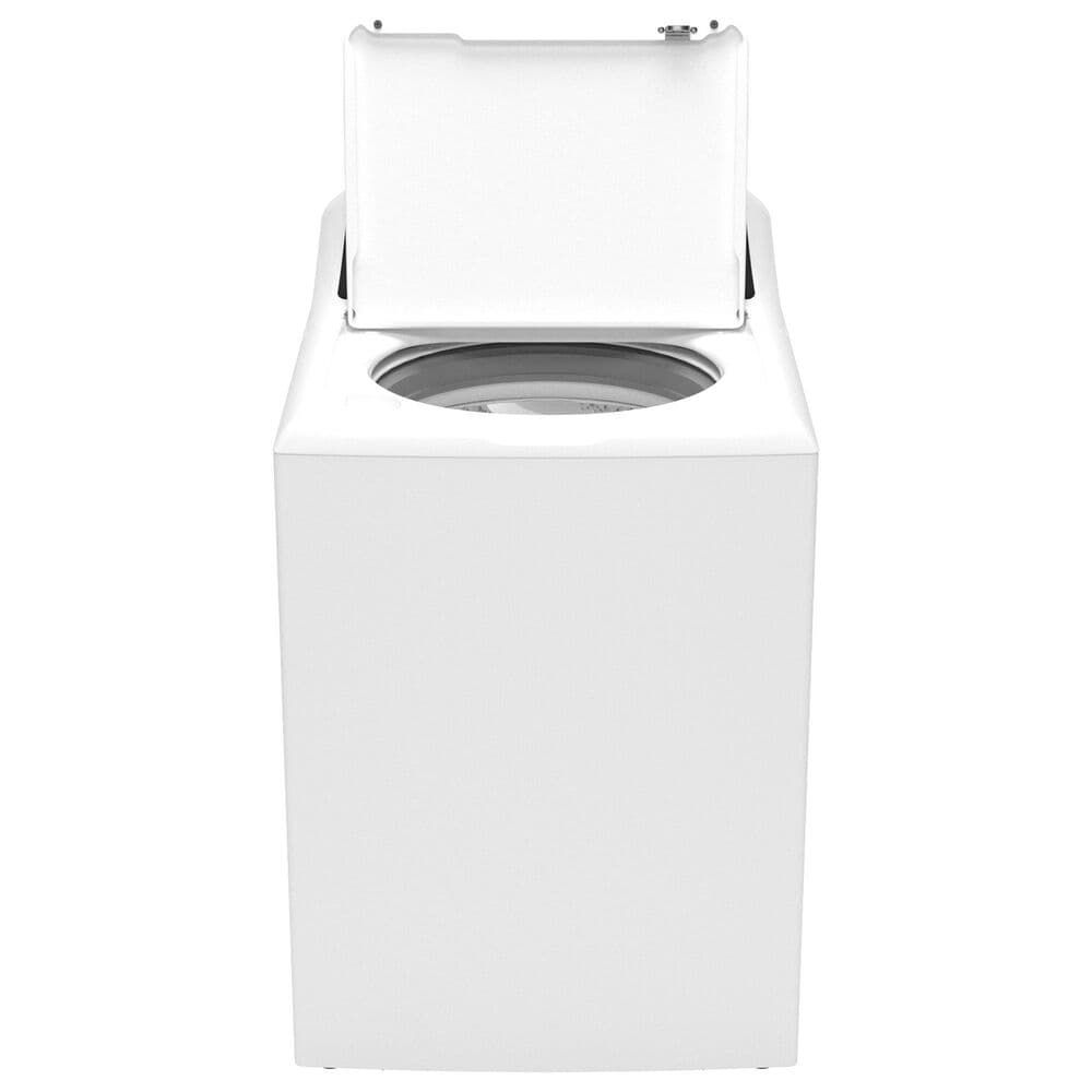 GE Appliances 4.5 Cu. Ft. Capacity Top Load Washer with Stainless SteelBasket in White and Black