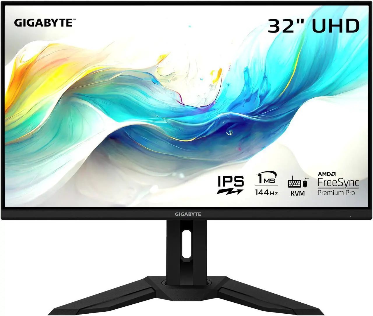 GIGABYTE M32U 32" 4K 144Hz Gaming Monitor (front hero)