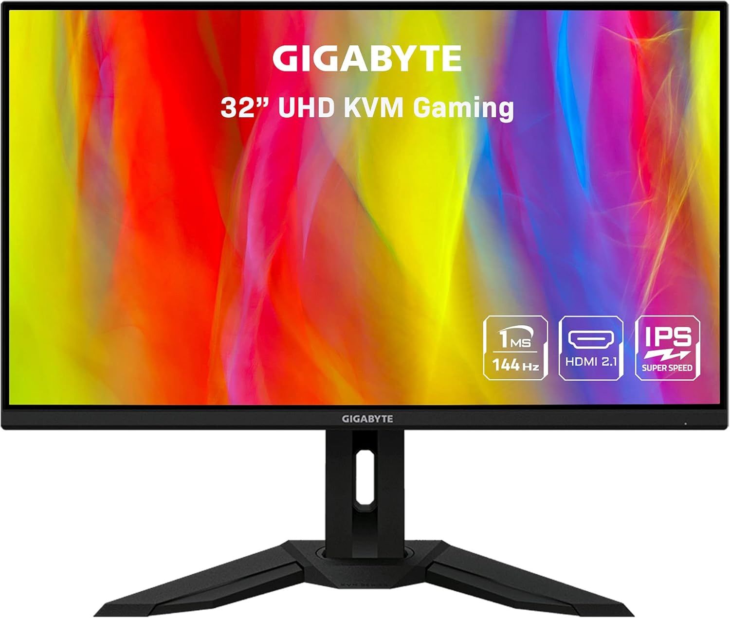 Gigabyte M32U monitor product photo (high-res)