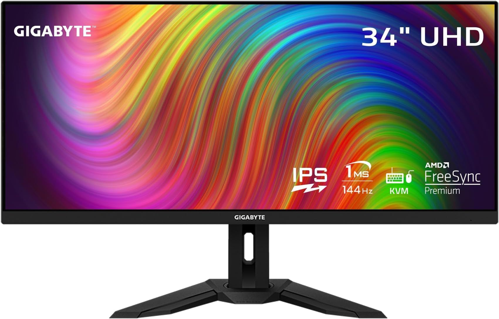 GIGABYTE M34WQ monitor main image
