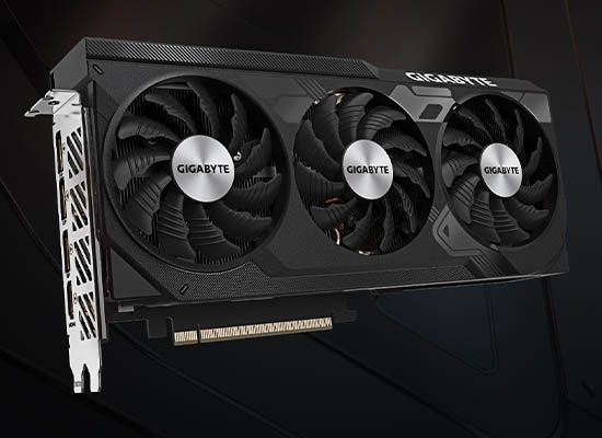 GV-N4070WF3OC-12GD (front/angled product photo)