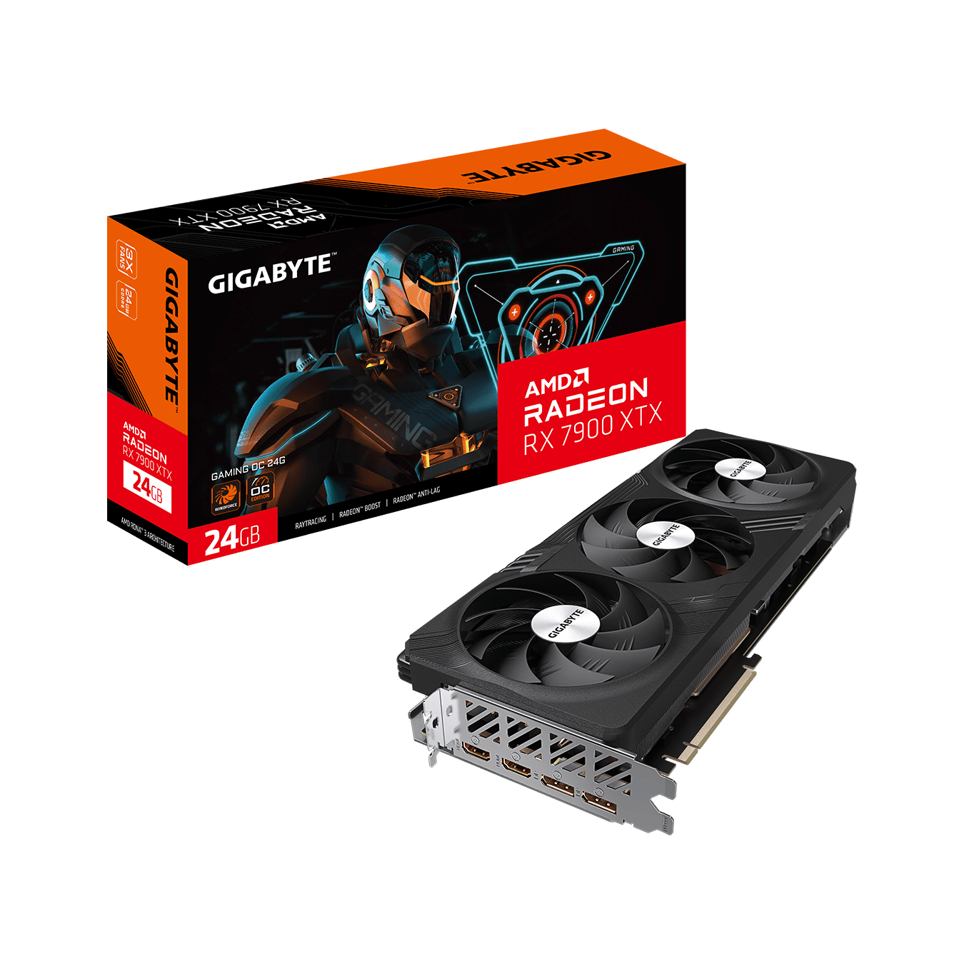 Gigabyte GV-R79XTXGAMING OC-24GD product image (hero)