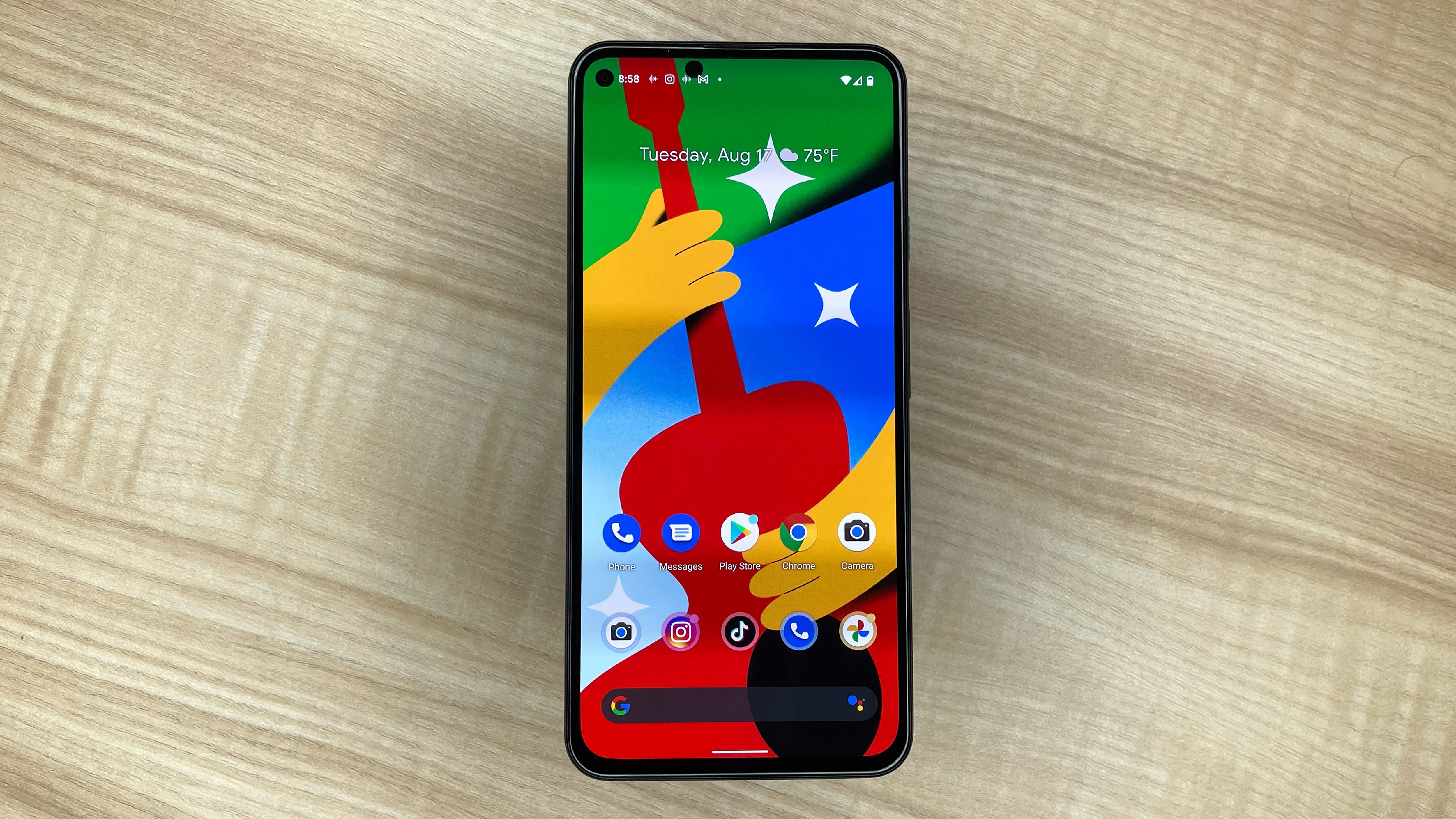 Google Pixel 5a with 5G – high-res product shot